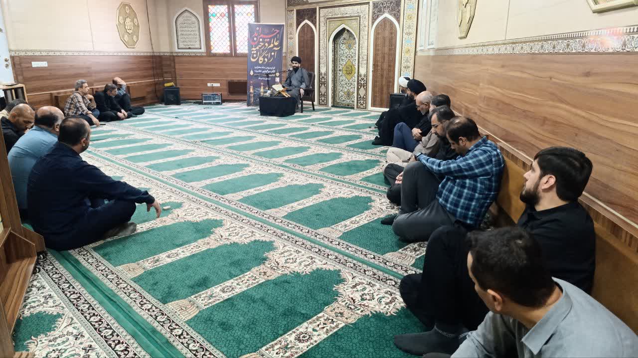 برگزاری مراسم سوگواری رحلت پیامبر اکرم(ص) و شهادت امام حسن مجتبی(ع) و امام رضا(ع) در جمعیت هلالاحمر خوزستان