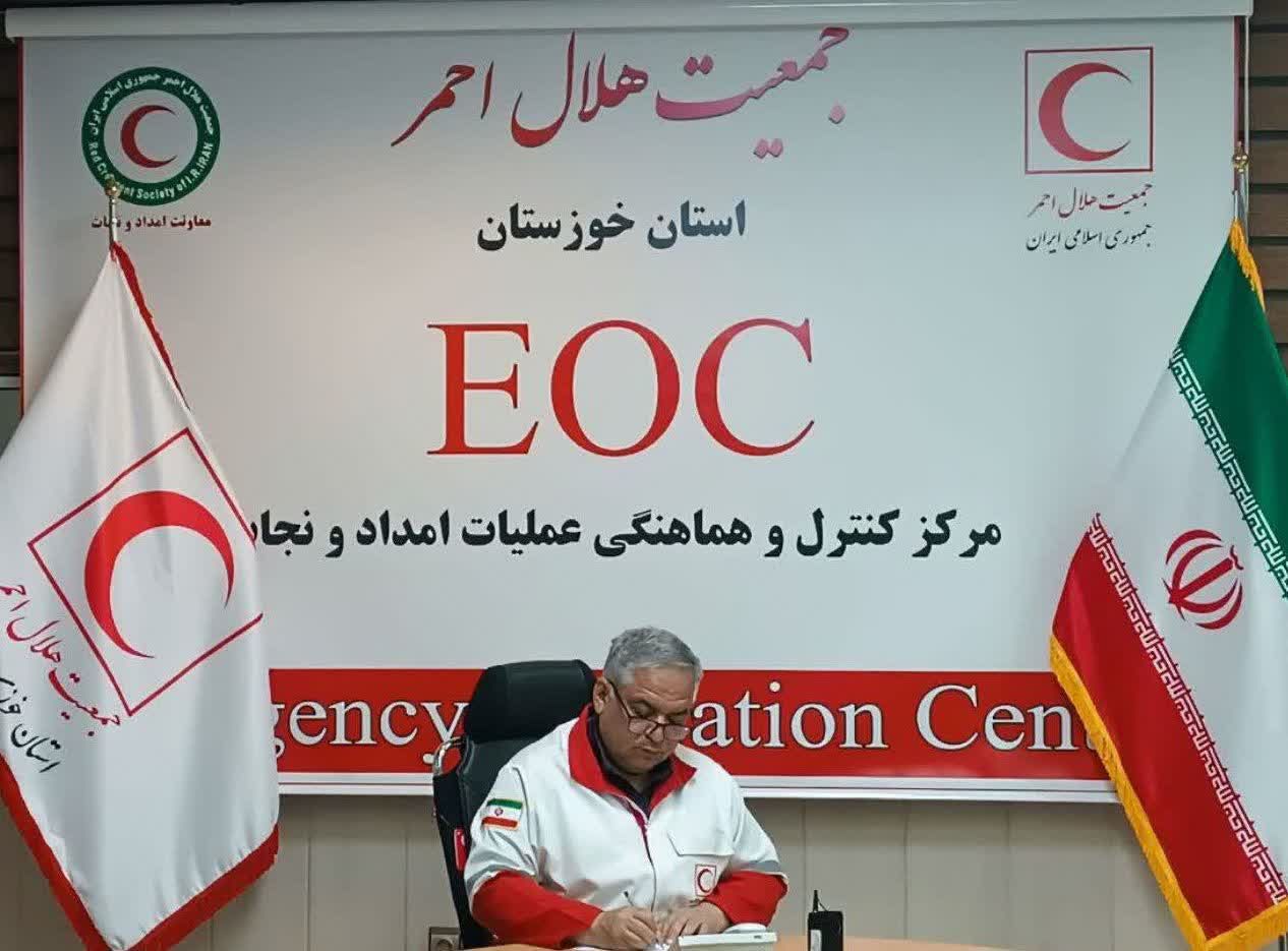 تقدیر مدیرعامل جمعیت هلال‌احمر خوزستان از پیشرانانِ خدمت؛ به مناسبت «روز کارمند» و «هفته دولت»