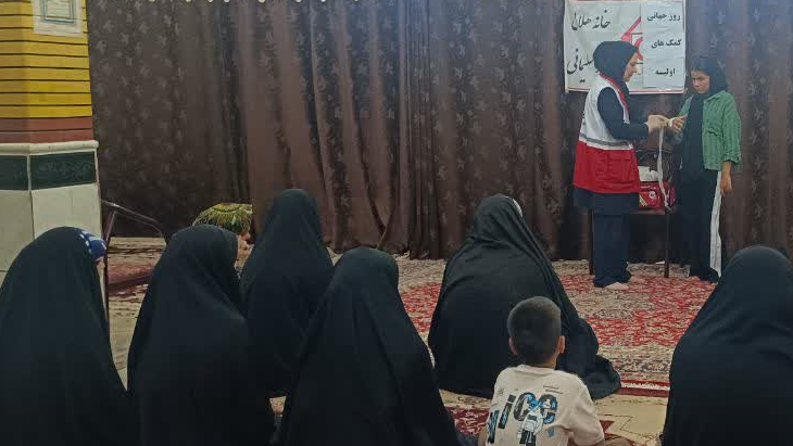 آموزش همگانی کمک‌های اولیه به بیش از ۲ هزار نفر در هفتکل