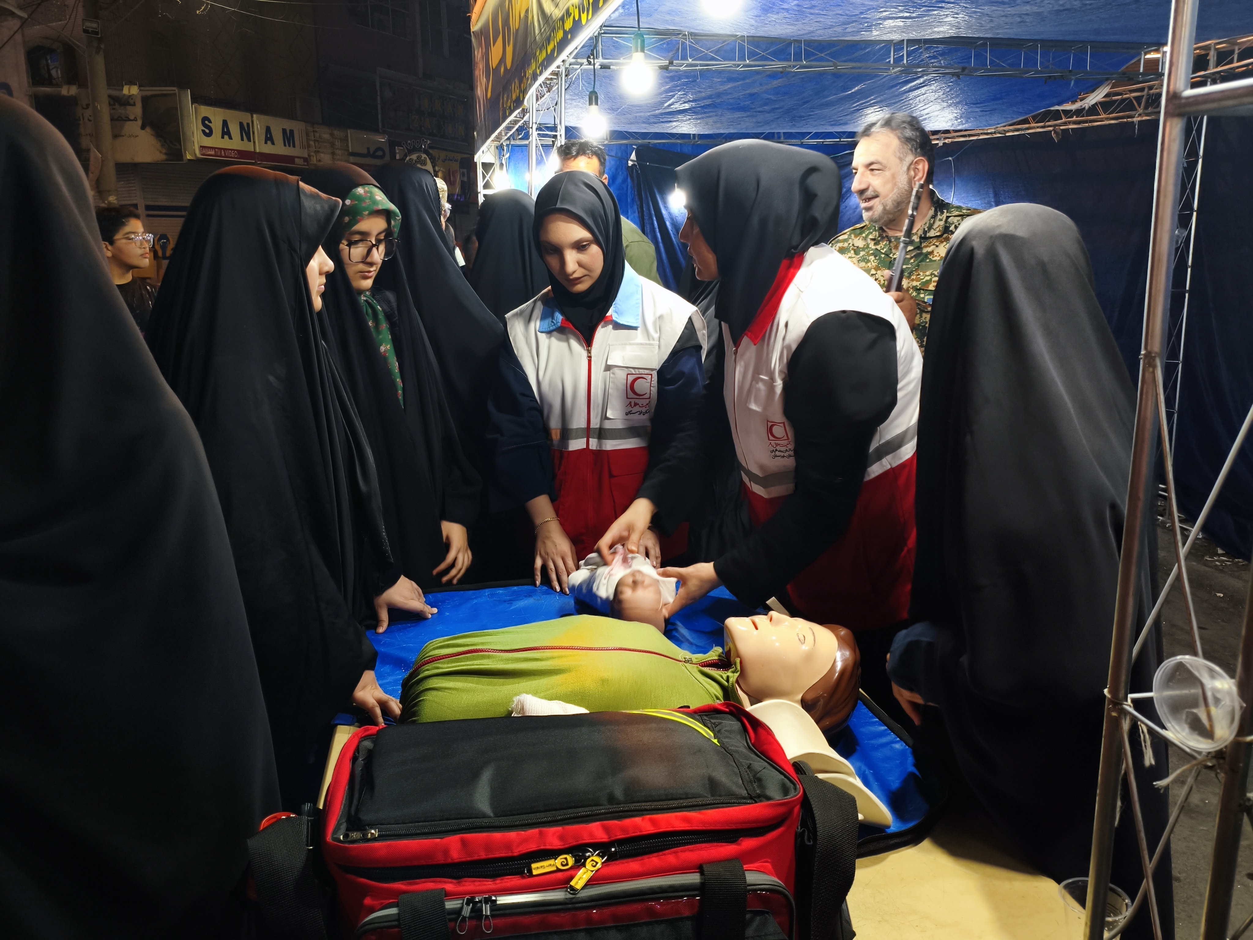 اجرای طرح ملی «میدان یار» در شهرستان شوش با هدف ارتقای آمادگی عمومی