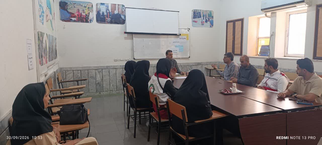 کارگاه پیشگیری از اعتیاد برای کارکنان و داوطلبان جمعیت هلال‌احمر اندیمشک برگزار شد