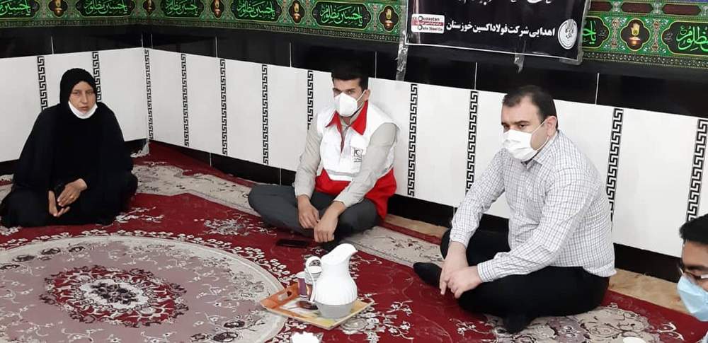 تامین جهیزیه زوج  جوان نیازمند اهوازی با تلاش داوطلبان هلال احمر 