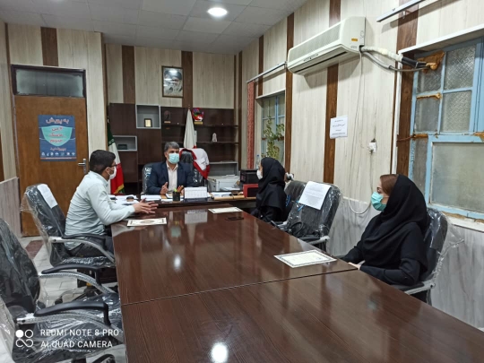 تقدیر رئیس جمعیت هلال احمر مسجد سلیمان از اعضای باشگاه خبرنگاران داوطلب