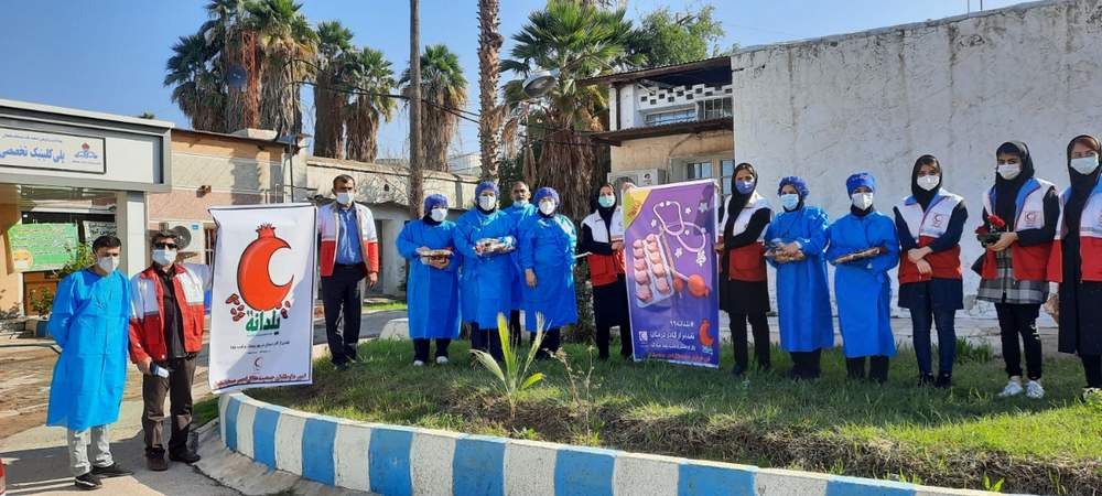تجلیل از پرستاران و مدافعان سلامت به مناسبت روز پرستار در مسجدسلیمان