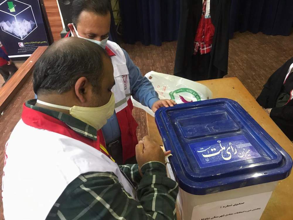 انتخابات مجامع جمعیت هلال احمر شهرستان شادگان برگزار شد