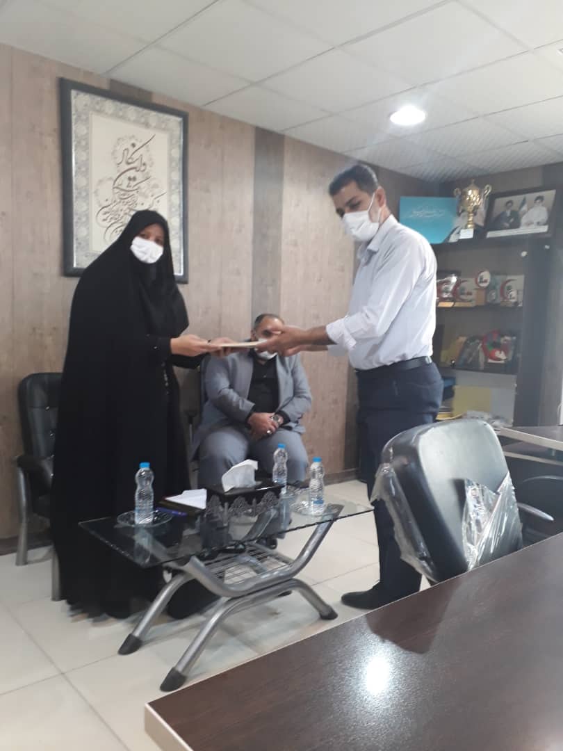 بازدید معاون امور داوطلبان از جمعیت هلال احمر آبادان