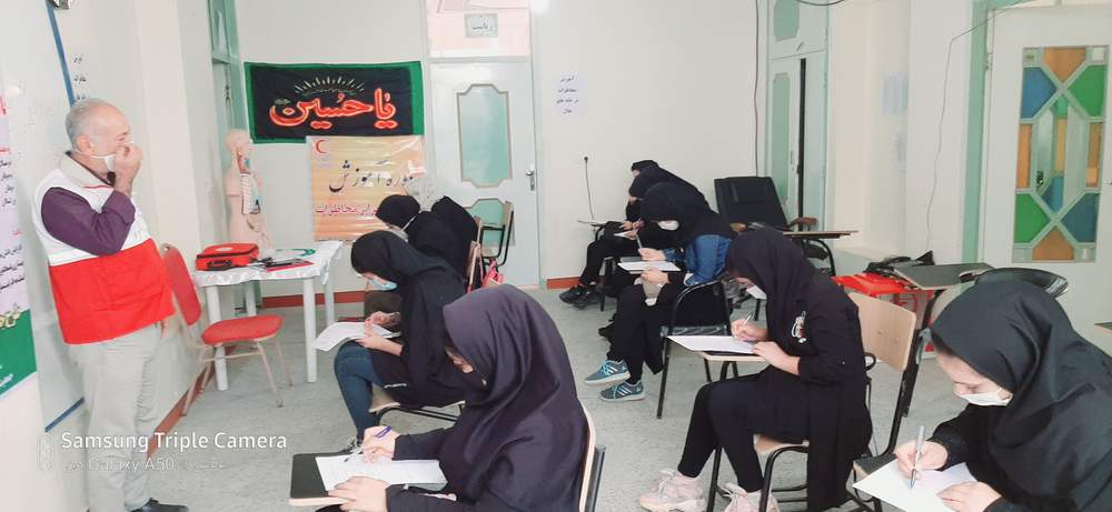 شروع مجدد دوره های آموزش آمادگی در برابر مخاطرات در خانه های هلال گتوند
