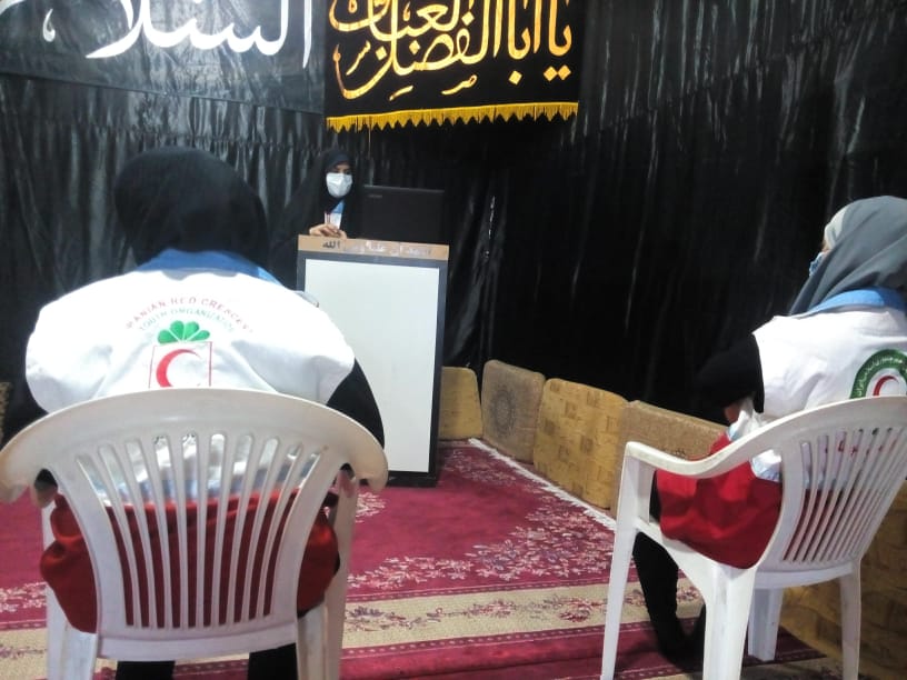 برگزاری کارگاه های آموزشی آمادگی در برابر مخاطرات در خانه هلال شهرک طالقانی بندرماهشهر