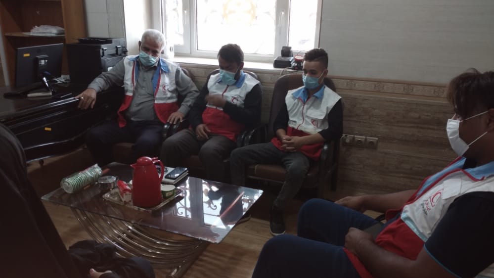 جلسه آموزشی وتوجیهی اعضای باشگاه خبرنگاران جمعیت هلال احمرشهرستان شوشتر برگزار شد