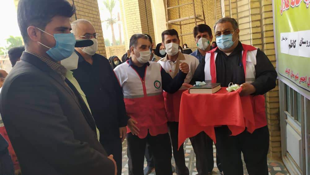 دو خانه هلال در شهرستان گتوند افتتاح شد.