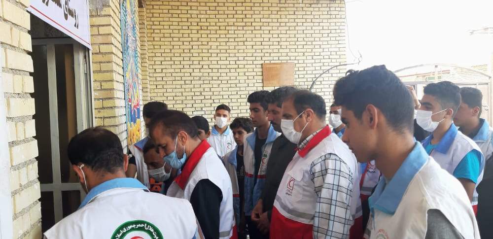افتتاح خانه هلال در روستای منصوره شادگان