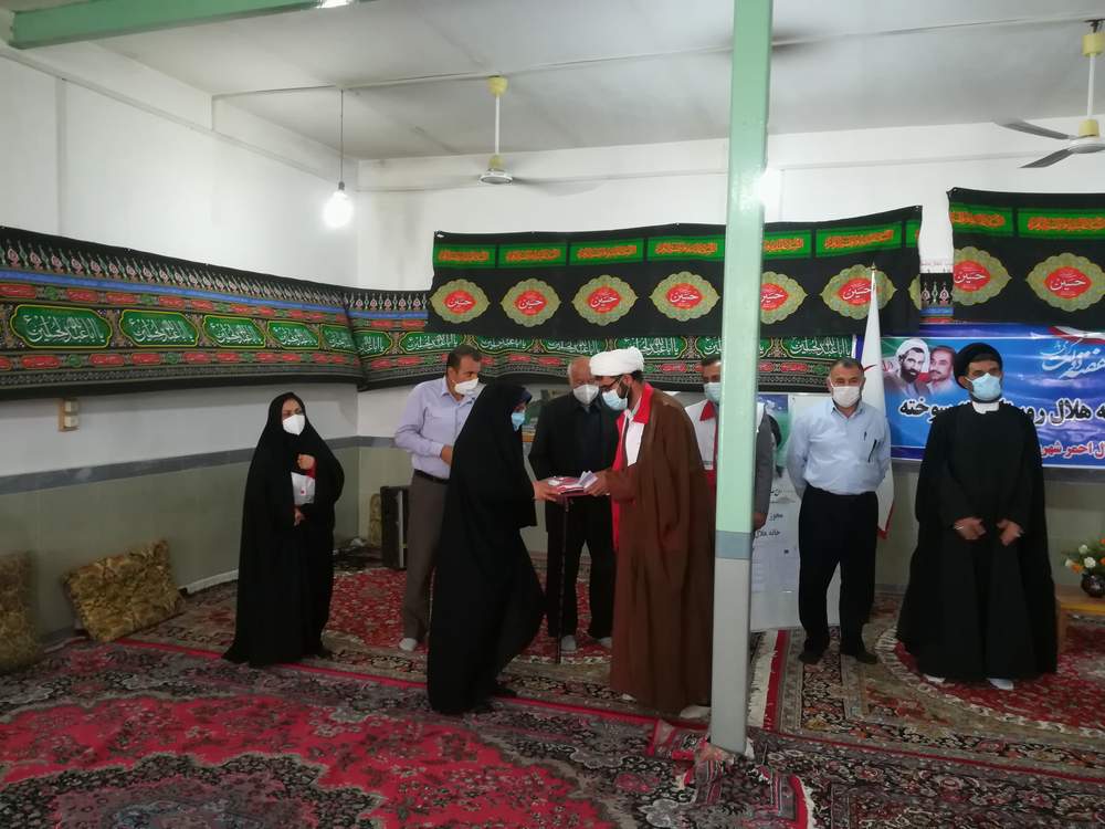 افتتاح خانه ی هلال روستای سوخته در رامهرمز
