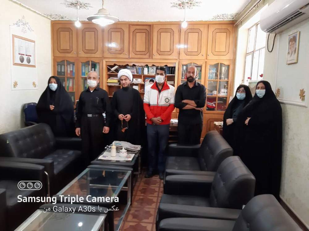 مراسم معارفه امام جماعت جمعیت هلال احمر بندرماهشهر