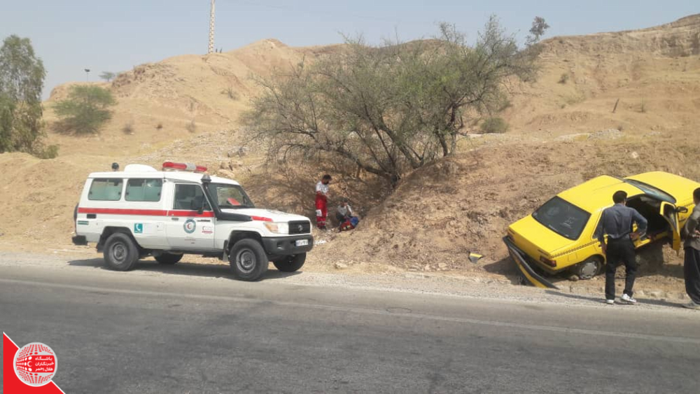 نجاتگران پایگاه امدادونجات هلال احمر اندیمشک ناجیان مصدومان حوادث جاده ای