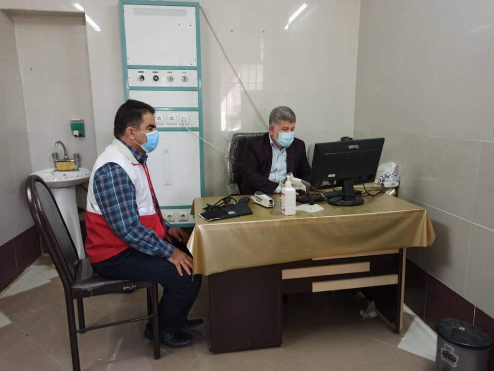 اهدای خون داوطلبان هلال احمر رامهرمز به مناسبت روز جهانی داوطلب