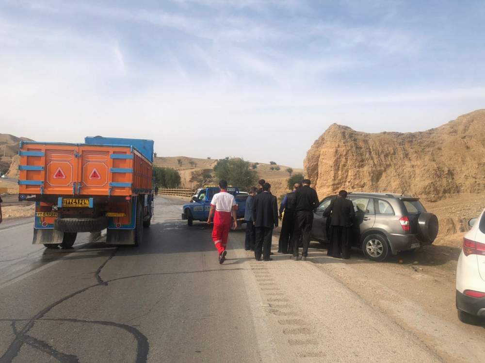 برخورد لیفان با پراید در محور مسجدسلیمان_اهواز چهار مصدوم بر جای گذاشت