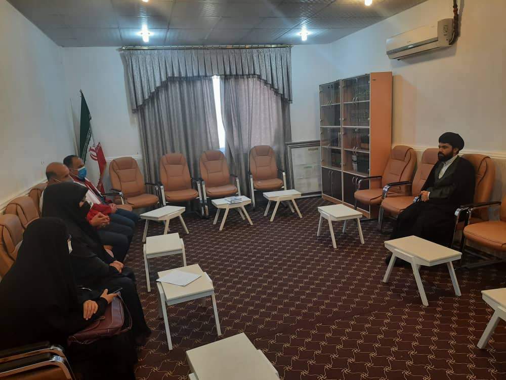 نشست سرپرست هلال احمر هفتکل با مسئولان حوزه های علمیه خواهران و برادران