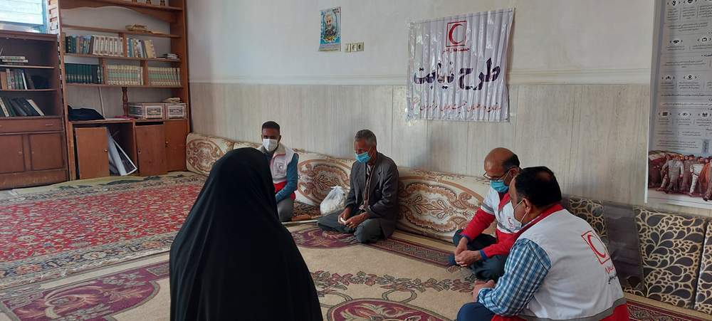 برگزاری طرح نیابت به مناسبت دهه فجردر جمعیت هلال احمر شهرستان هفتکل