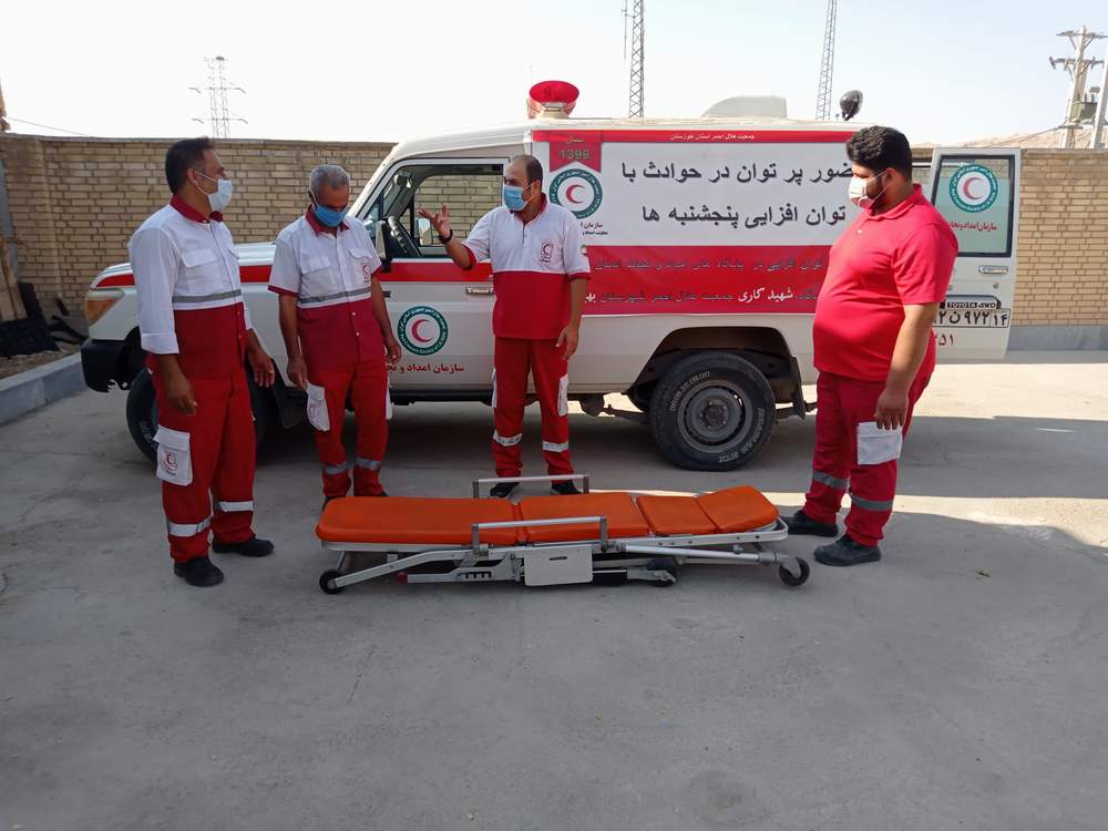 پنجشنبه باز توانی در هلالاحمر بهبهان
