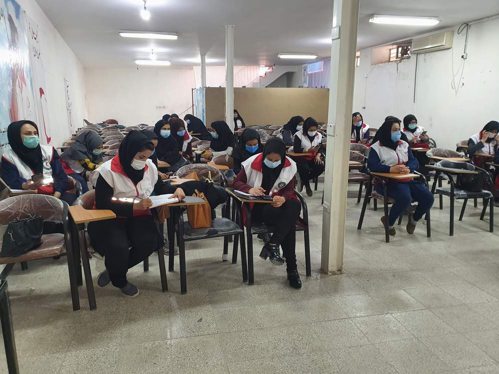 برگزاری کارگاه جهتیابی با گوشی موبایل ویژه امدادگران و نجاتگران خواهر