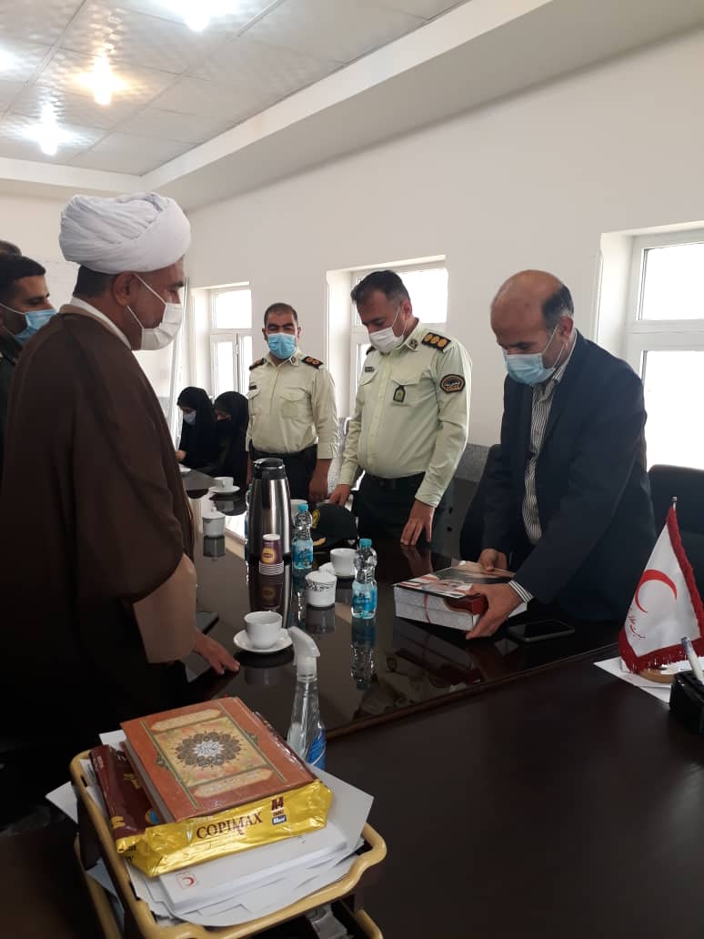 قدردانی امام جمعه شهرستان هفتکل از تلاش های مجموعه هلال احمر در مقابله با شیوع ویروس کرونا