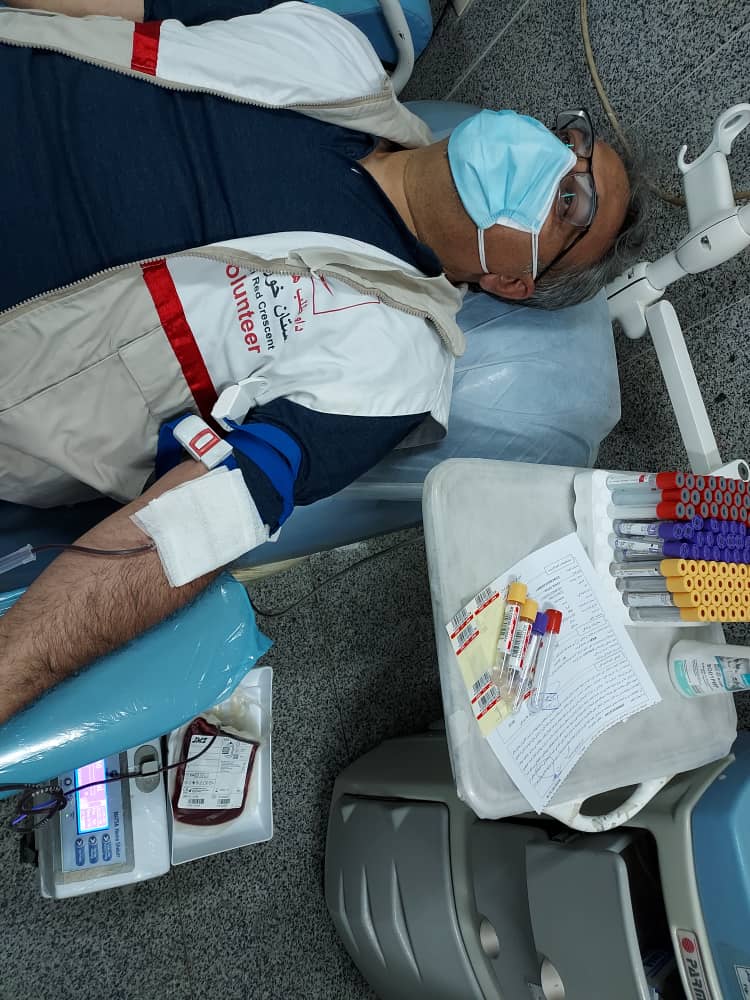 جلوهی زیبای محبت این بار با اهدای خون توسط داوطلبان جمعیت هلالاحمربهبهان