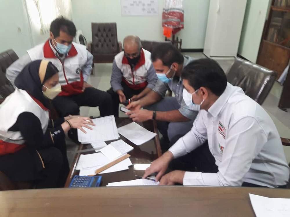 مانور اسکان اضطراری در بهبهان برگزار شد