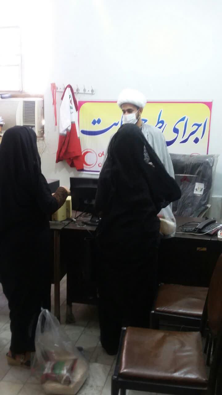 اجرای طرح نیابت به مناسبت هفته هلال احمر در شوشتر