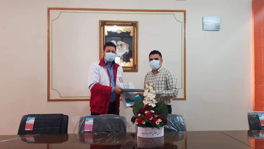 تقدیر از پرسنل و مربیان پرتلاشگر دزفول به مناسبت هفته هلال احمر