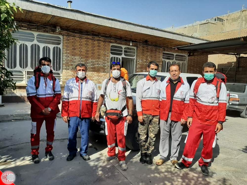 اعزام تیم امدادی جمعیت هلال احمر شهرستان باغملک به مناطق زلزله زده شهرستان اندیکا