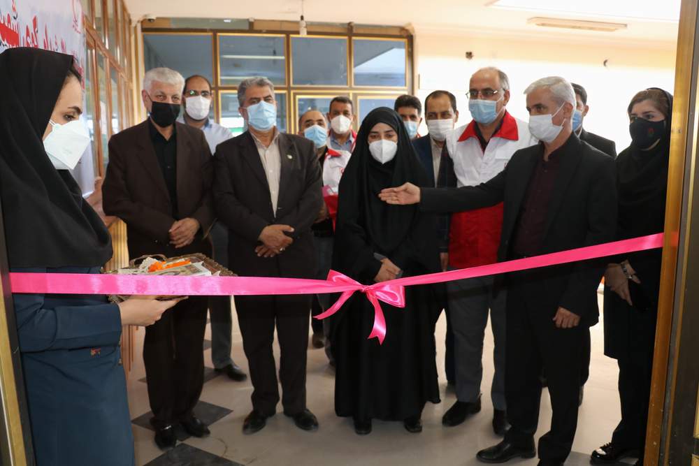 با حضور مدیرعامل جمعیت هلال احمر استان خوزستان خانه هلال شهدای کوی شهید محسن در شهرستان کارون افتتاح شد
