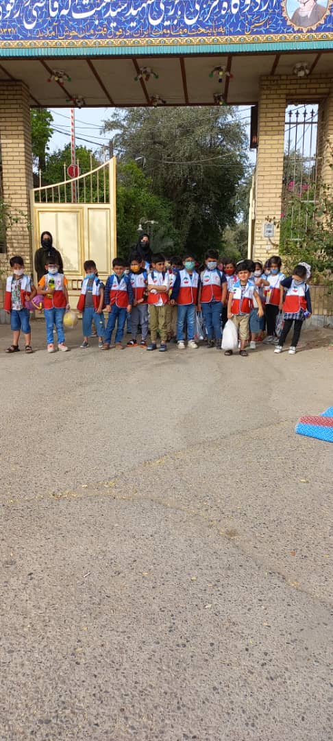 مهدکودک کلبه امید میزبان اردوی فرهنگی،آموزشی کانون غنچه های هلال احمر شهرستان اندیمشک