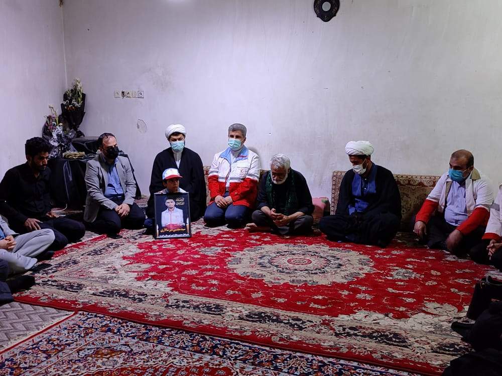 گرامیداشت یاد زنده یاد سید مجتبی میرسالاری با حضور مدیر عامل جمعیت هلالاحمر استان خوزستان