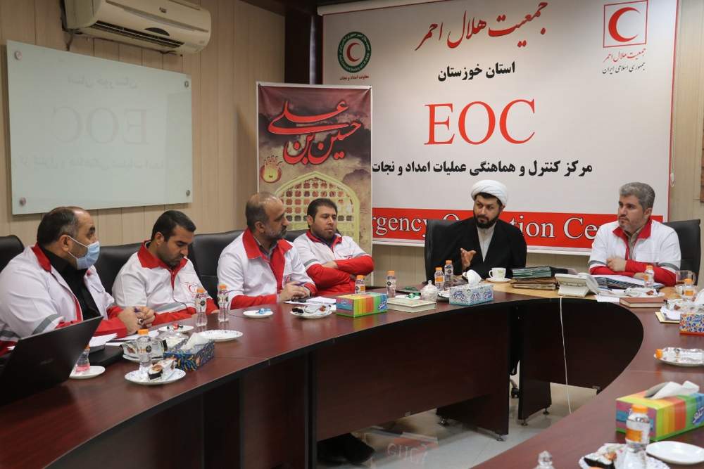 گزارش تصویری از سومین نشست ستاد استانی برگزاری طرح ملی امداد و نجات در اربعین حسینی