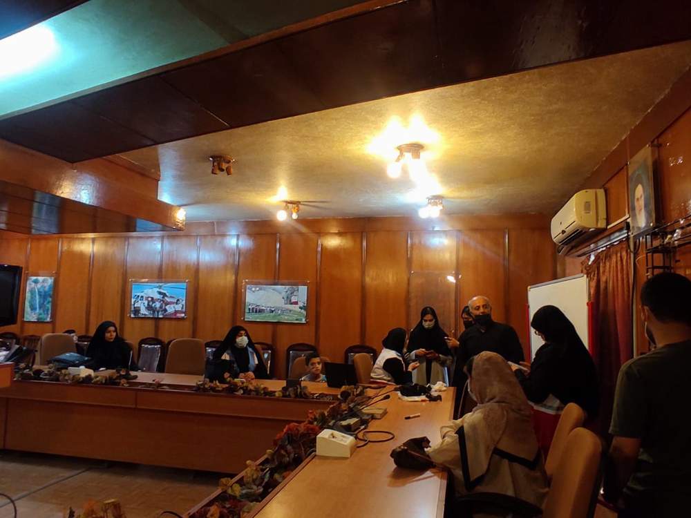 برگزاری کارگاه سواد رسانه ای در جمعیت هلال احمر اهواز