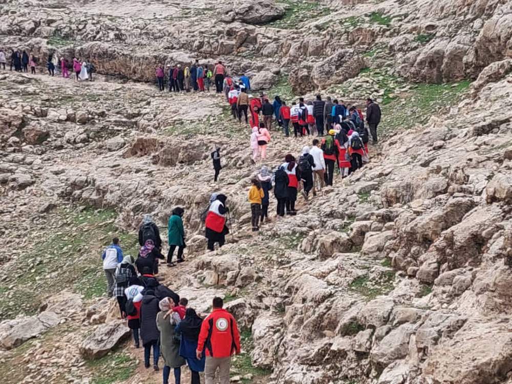 برگزاری اولین همایش توان افزایی کوهنوردی مشترک گروهها در ایذه 