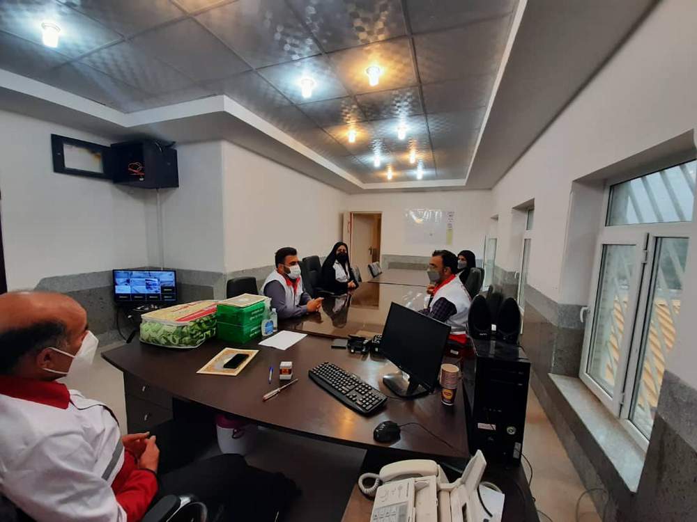 آیین نکوداشت و تقدیر از داوطلبان برتر جمعیت هلال احمر هفتکل
