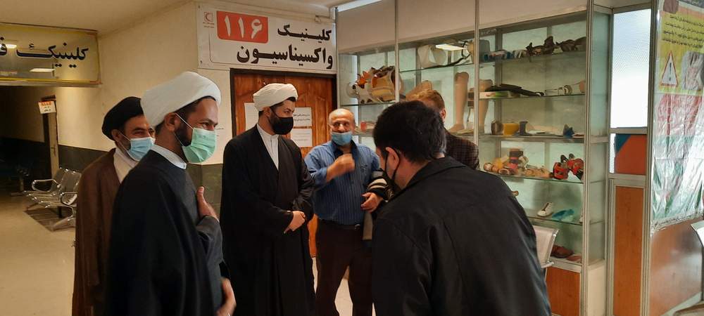 بازدید معاون فرهنگی و پژوهشی نماینده ولی فقیه در جمعیت هلال احمر از مرکز توانبخشی جمعیت هلال احمر خوزستان