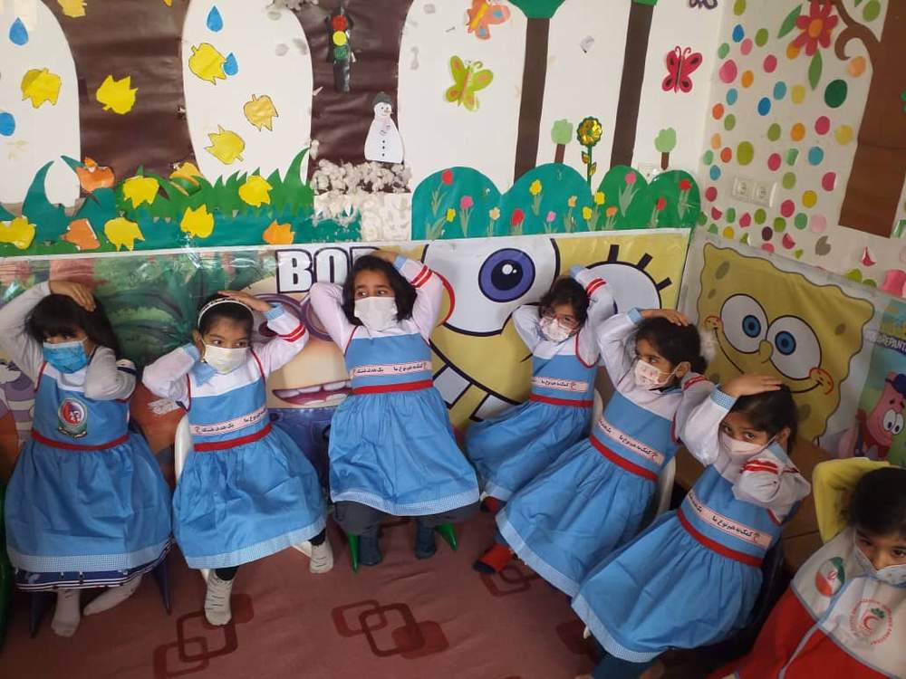 افتتاح کانون غنچه های هلال در مهدکودک کلبه امید شهرستان اندیمشک
