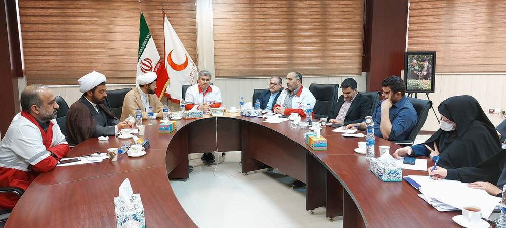 هجدهمین نشست هیأت مدیره جمعیت هلال احمر استان خوزستان در تیرماه ۱۴۰۱ برگزار شد