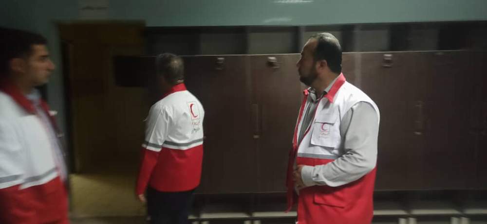 بازدید مدیر عامل جمعیت هلال احمر استان خوزستان از ابنیه،املاک و پایگاه امداد و نجات بین شهری هلال احمر خرمشهر 