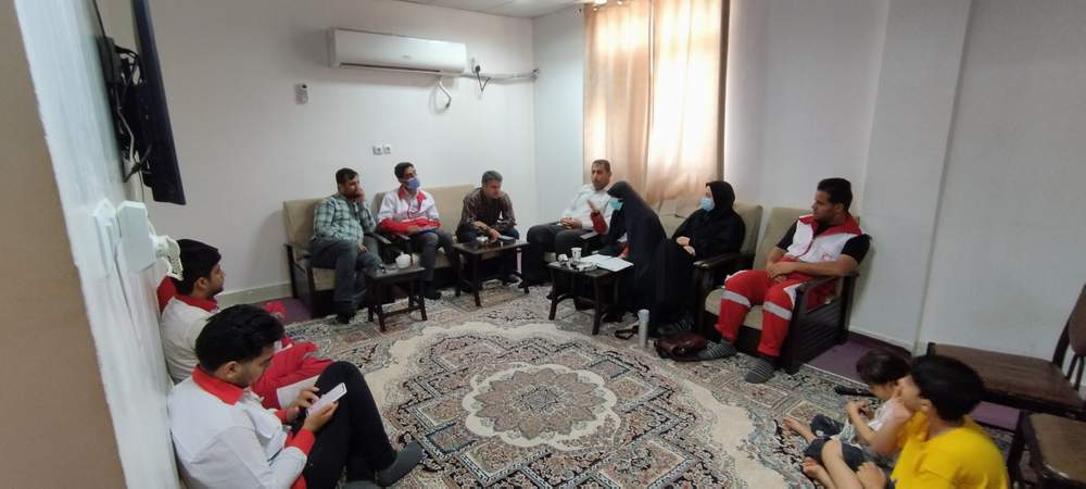 برگزاری جلسه هماهنگی تیم های عملیاتی امدادونجات اضطراری جمعیت هلال احمر شهرستان شوش