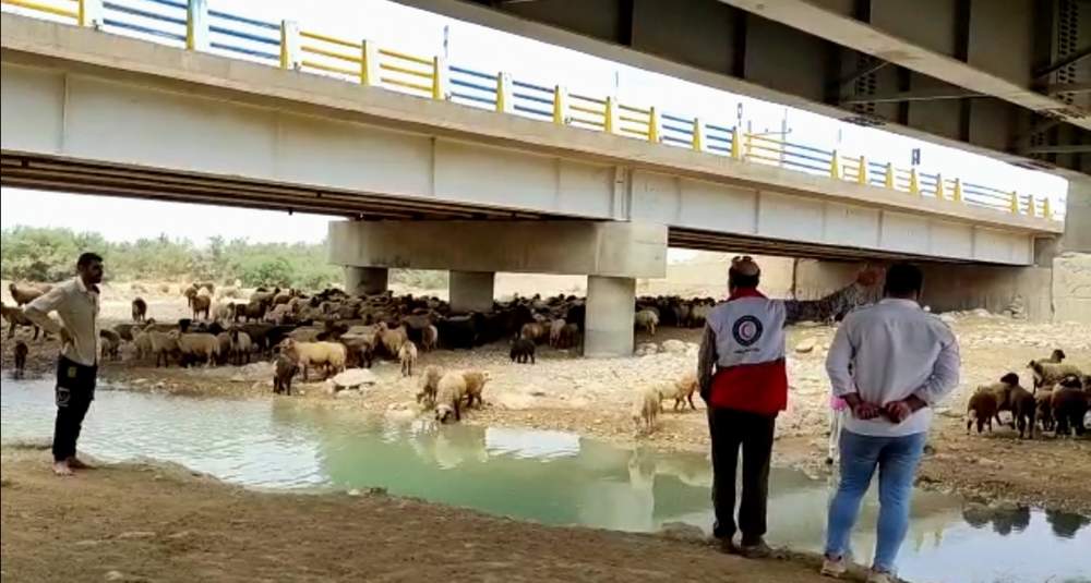 هشدار هلال احمر رامهرمز به ساکنین حاشیه رودخانه های شهرستان