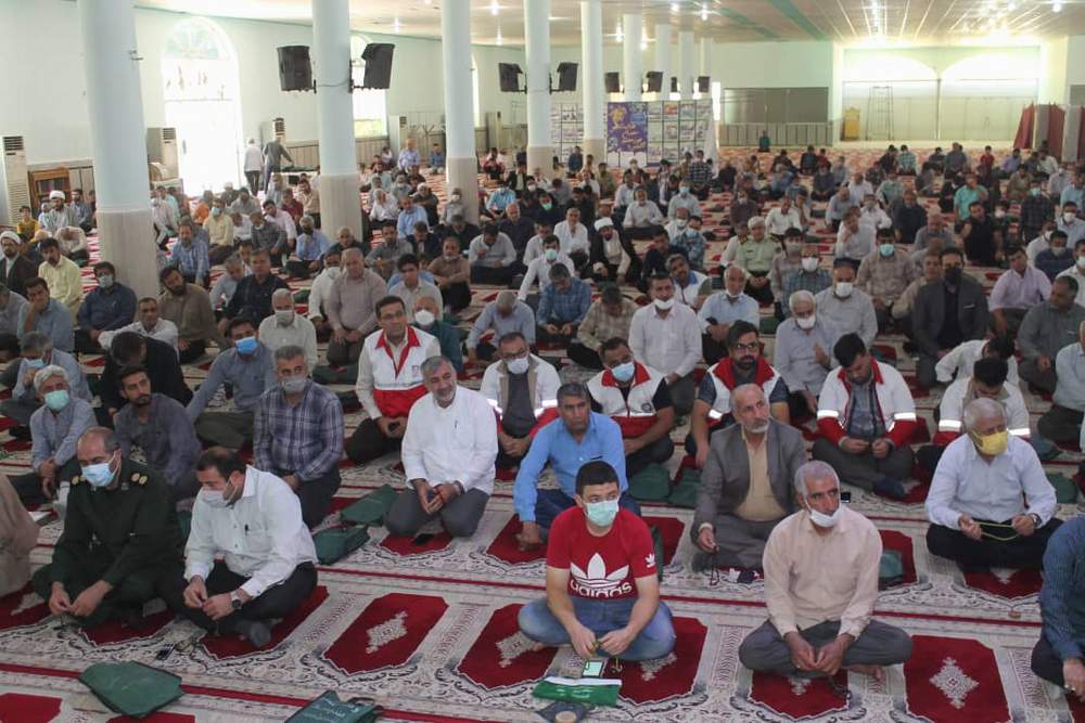 تقدیر از اعضای فعال هلال احمر اندیمشک در طرح های شهید سلیمانی و عملیات متروپل در نماز جمعه