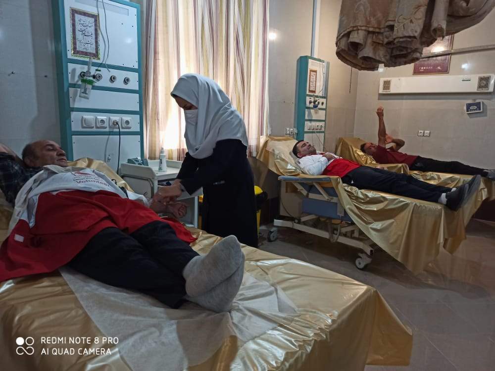 داوطلبین رامهرمز با اهدای خون هفته مبارزه با مواد مخدر را گرامی داشتند.