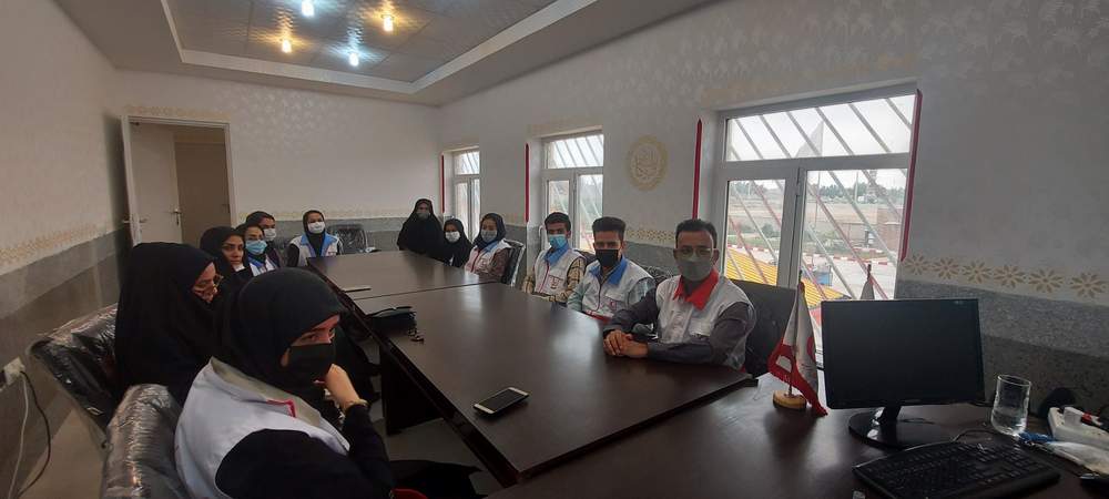 تقدیر از جوانان جمعیت هلال احمر شهرستان هفتکل به مناسبت روز جوان