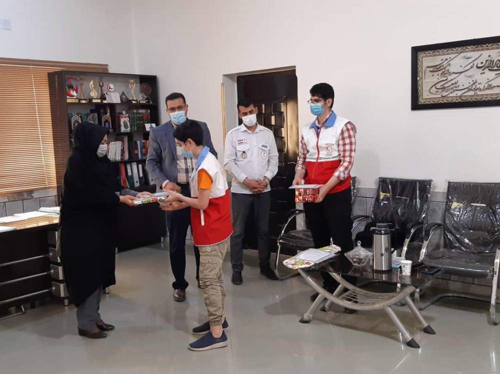 برگزاری مسابقات امدادی جوانان جمعیت هلال احمر شهرستان اندیمشک