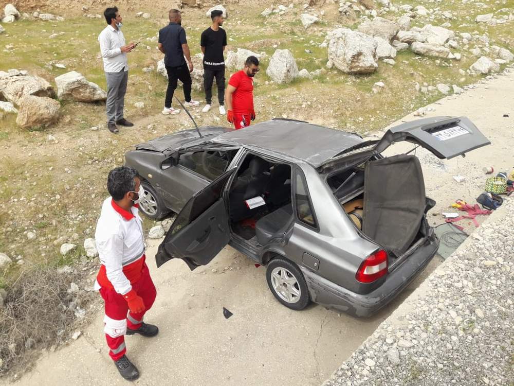 واژگونی یک دستگاه پراید در محورهفتکل به اهواز ۳ مصدوم بر جای گذاشت