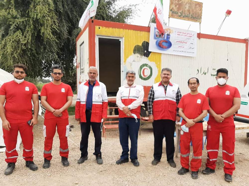 مدیرعامل جمعیت هلال احمر استان خوزستان از پست های  نوروزی شهرستان شوشتر بازدید کرد 