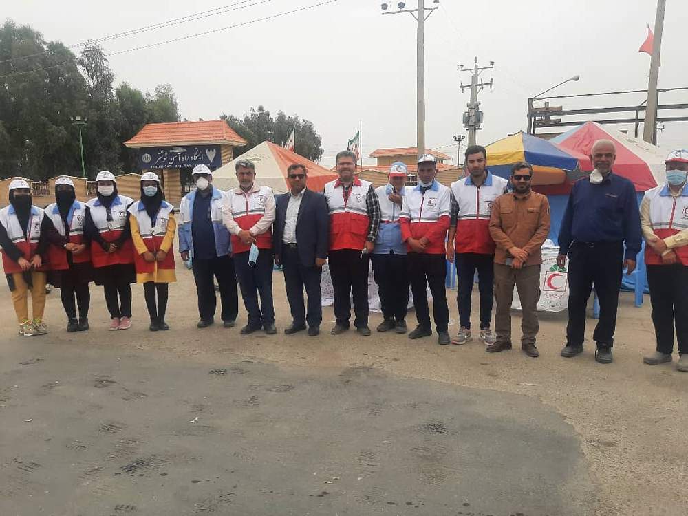 بازدید های مدیرعامل هلال احمر استان خوزستان از پست ها و پایگاه های نوروزی در چهارمین روز از بهار۱۴۰۱